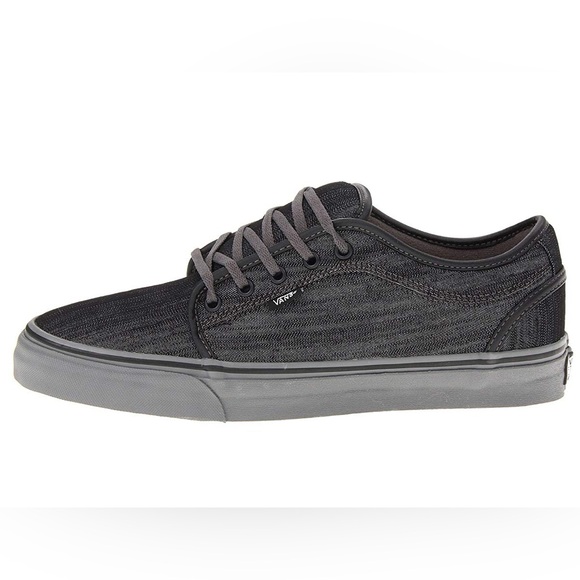 Vans Chukka Low (Denim) Black/Pewter UltraCush Sneakers - Picture 1 of 10